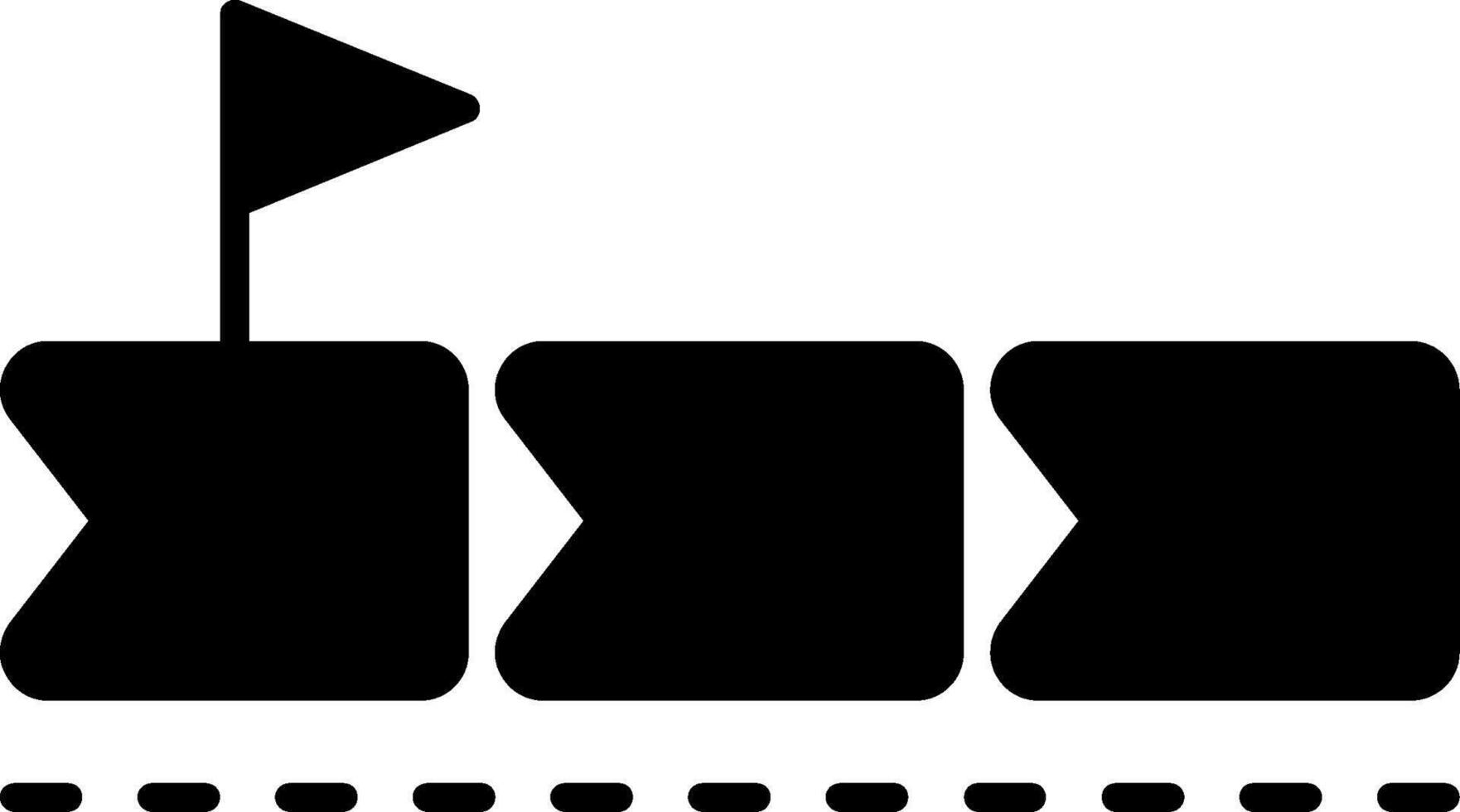 Release Plan Glyph Icon vector