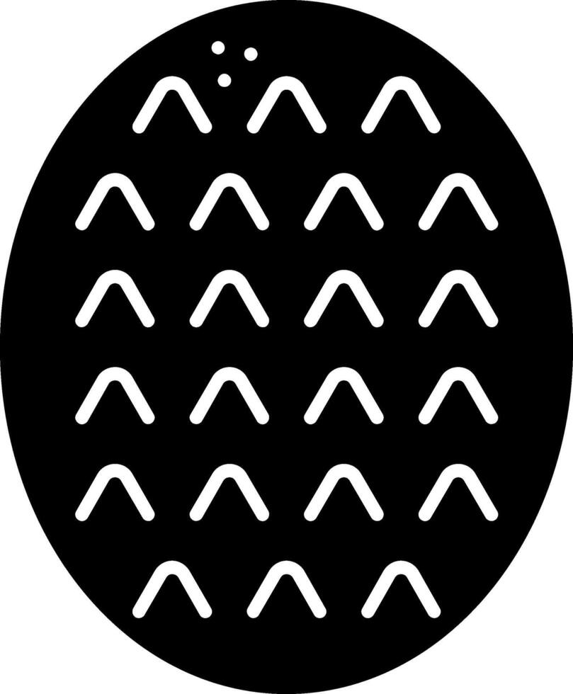 Kiwano Glyph Icon vector