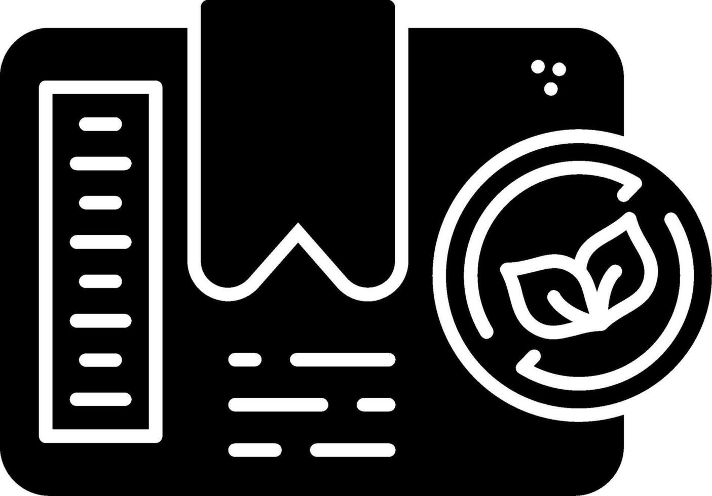 Reusable Glyph Icon vector