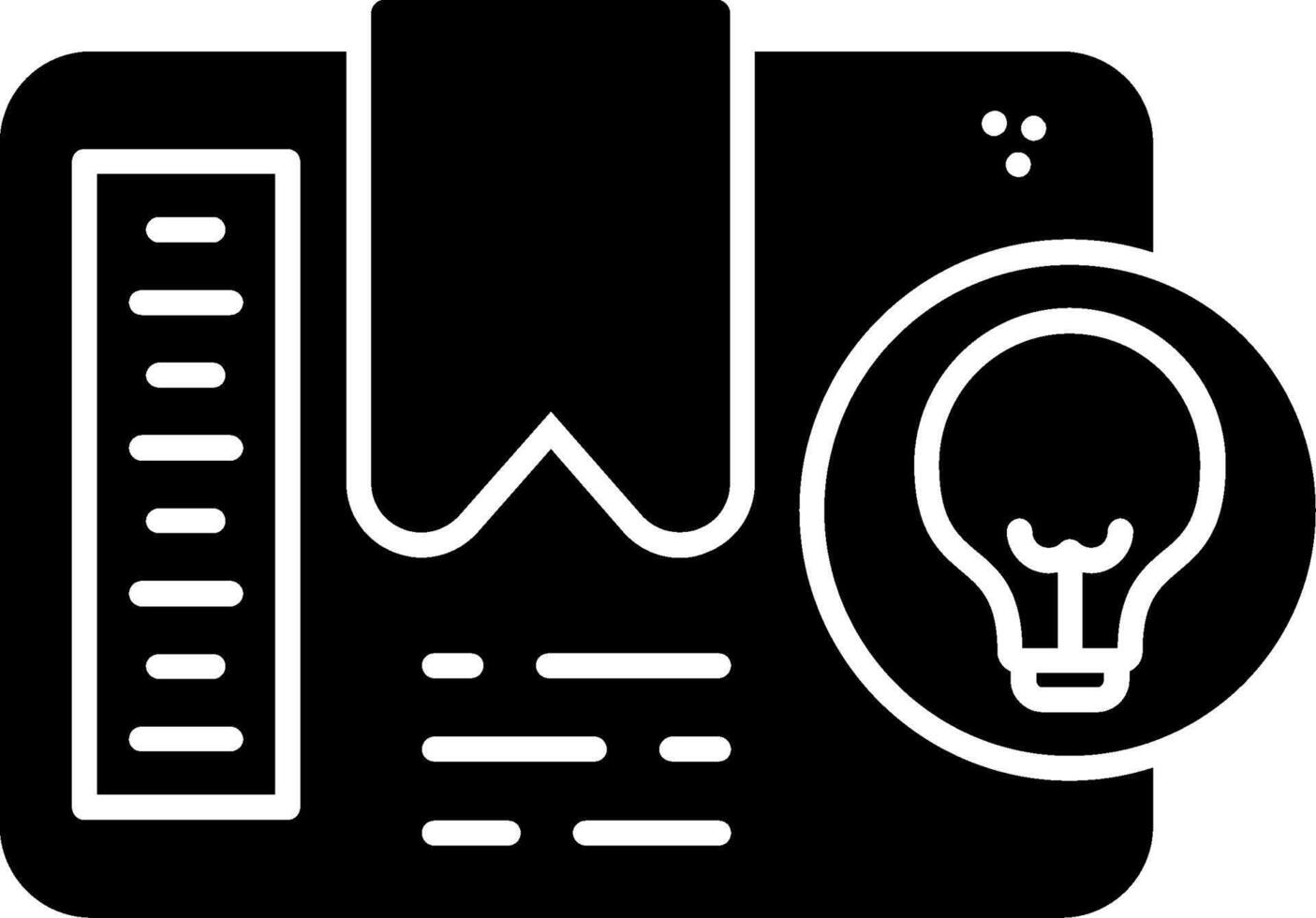 Energy Efficient Glyph Icon vector
