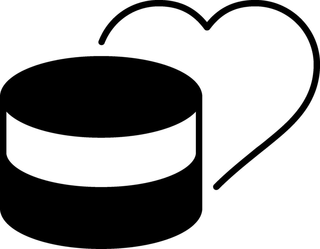 Medical Database Glyph Icon vector
