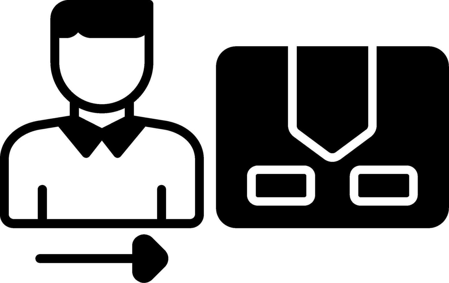 Bamboo Glyph Icon vector