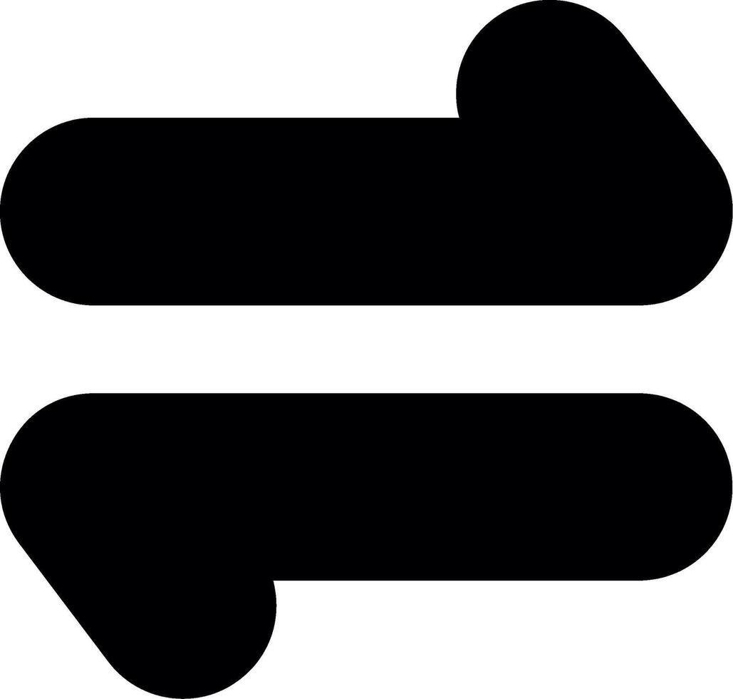 Transaction Glyph Icon vector