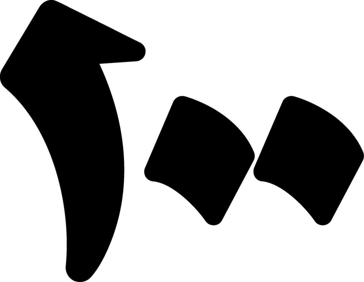Mia Glyph Icon vector
