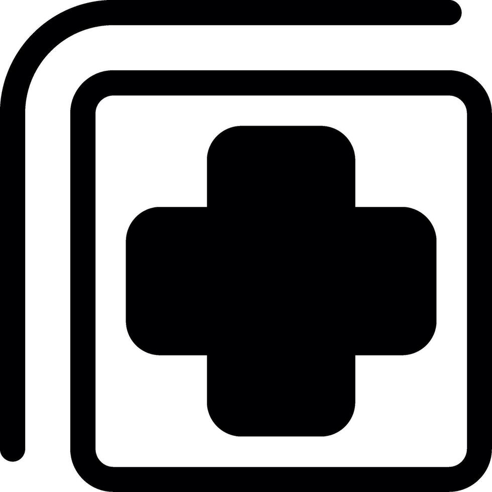 Tabs Glyph Icon vector