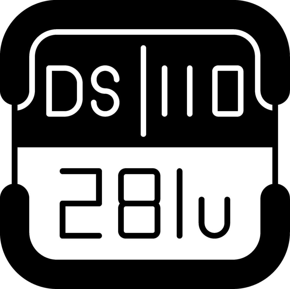 Darmstadtium Periodic Table Element vector