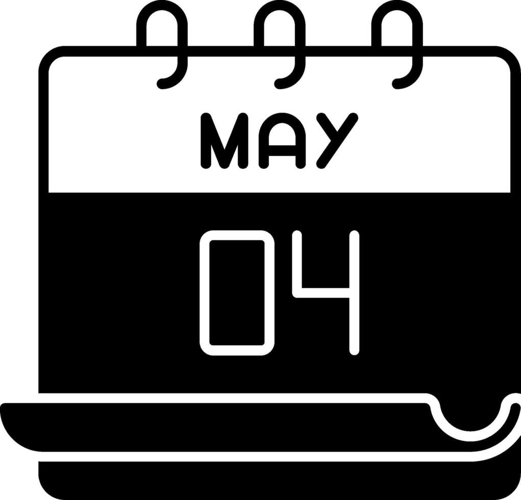 May 4 Icon vector