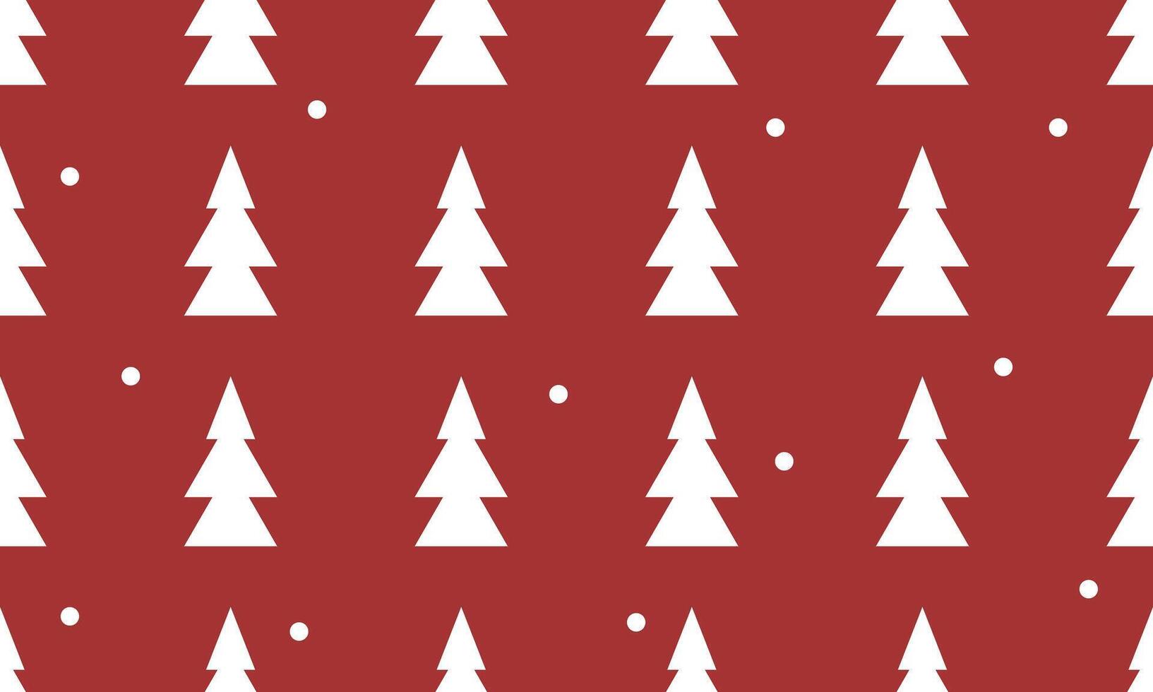 Geometric Xmas trees, holiday seamless pattern. New year background for paper, greeting card, gifts vector