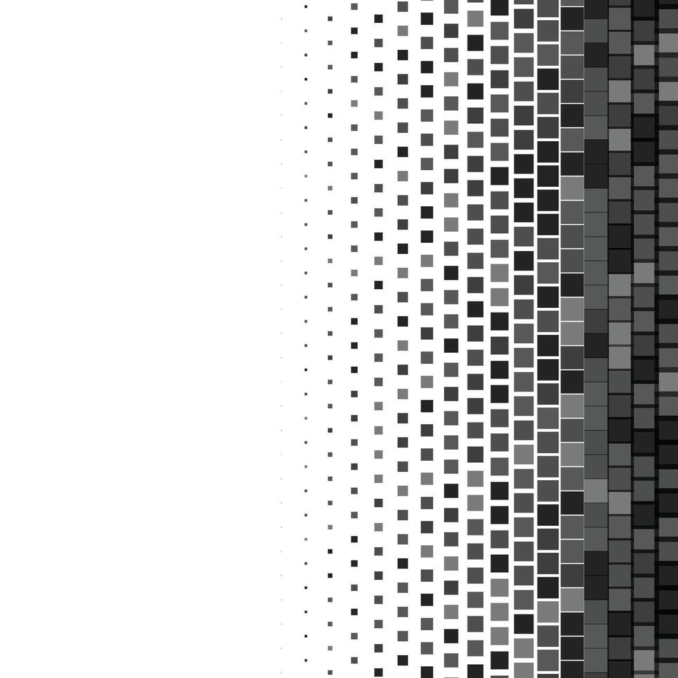 Falling Pixels. Pixel Abstract Mosaic Gradient Design Background. Pixel Disintegration, Decay Effect. Background. vector