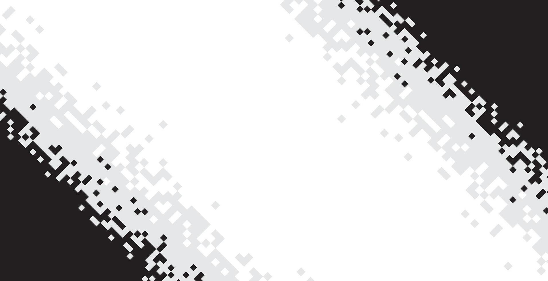 Falling Pixels. Pixel Abstract Mosaic Gradient Design Background. Pixel Disintegration, Decay Effect. Background. vector