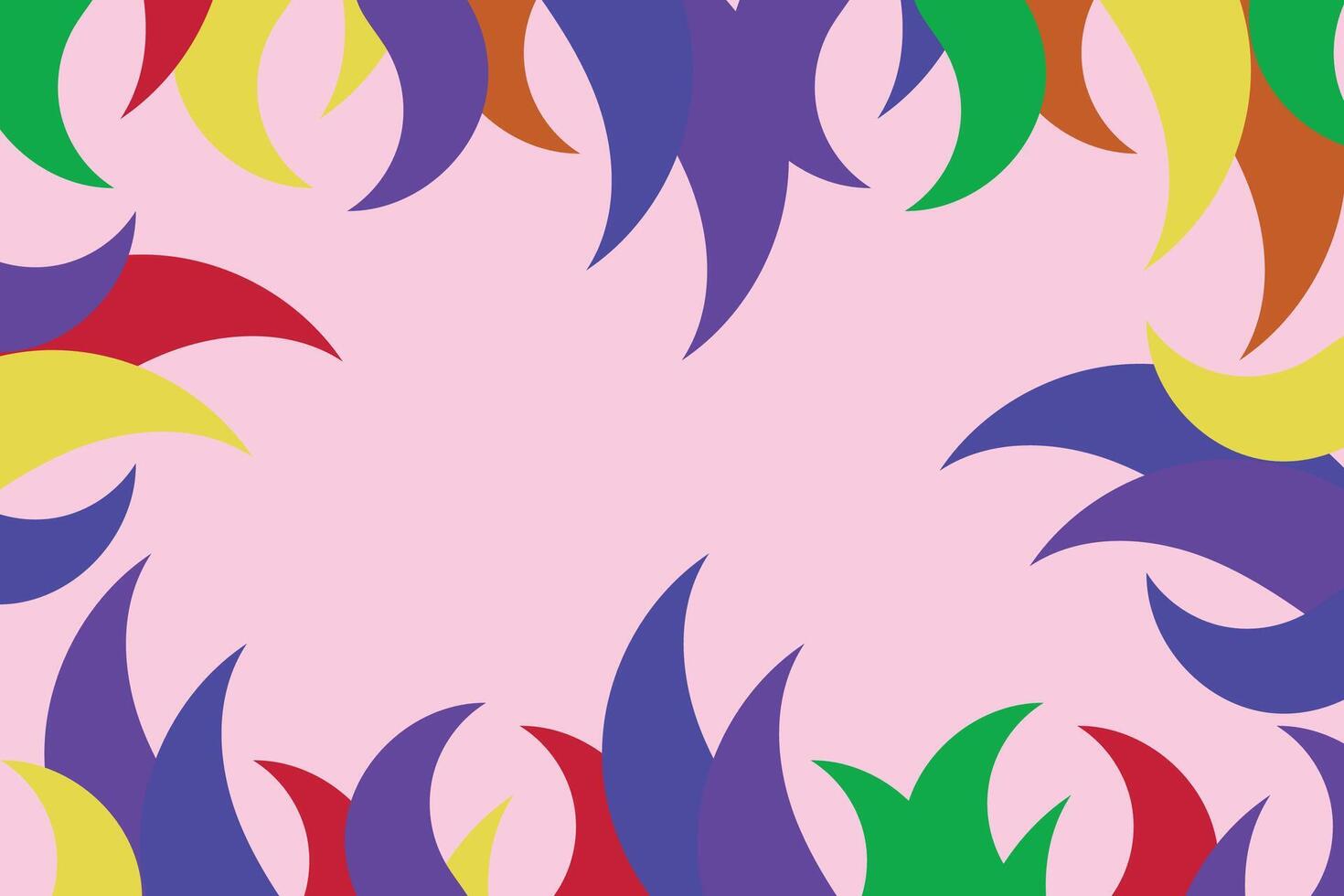 Brisbane Festival theme abstract background vector