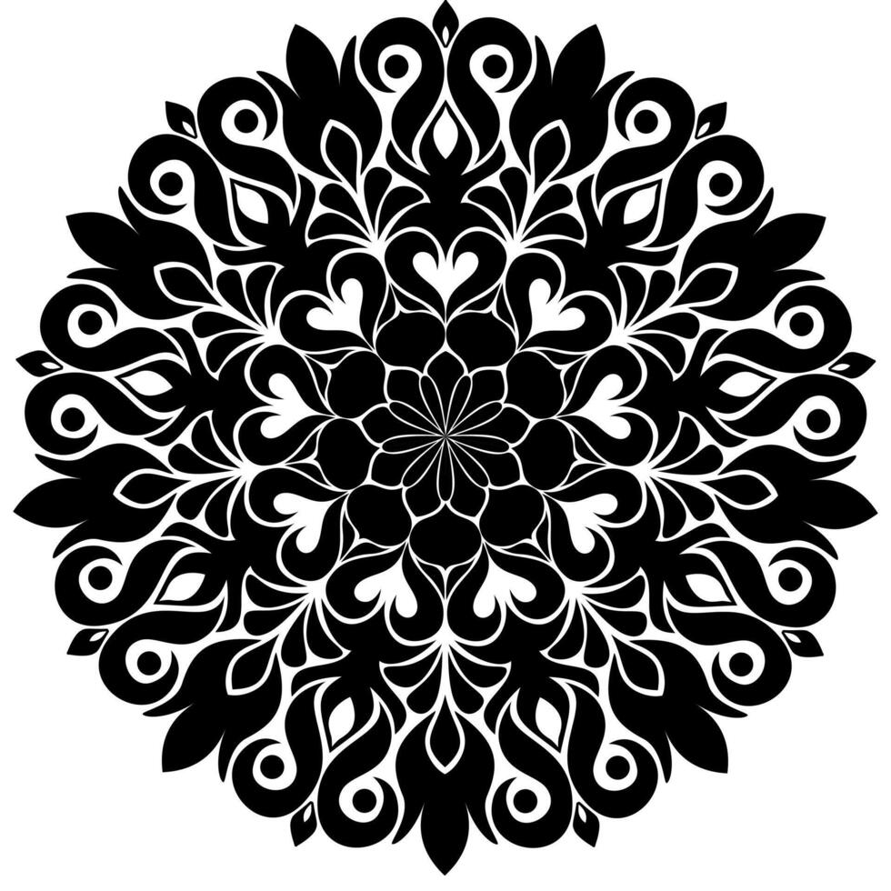 mandala floral patterns ,hand draw circular ornament. vector