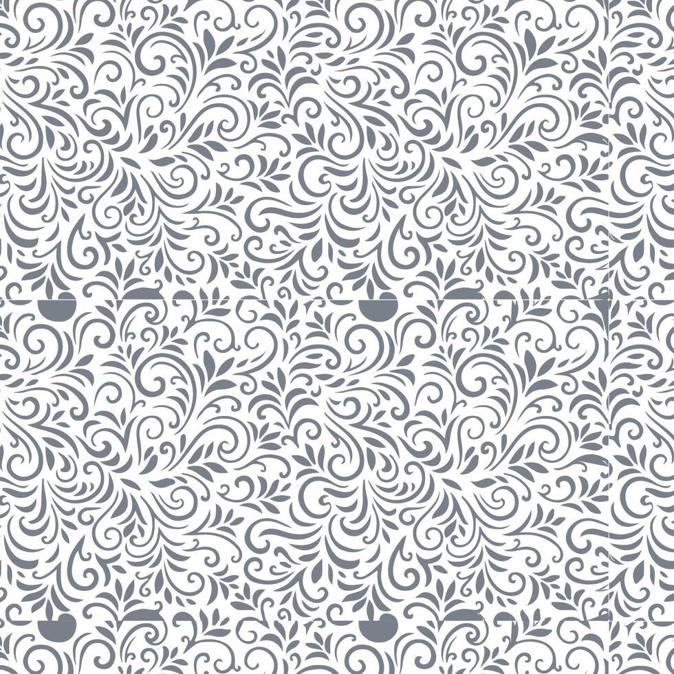 the pattern of the black and white on a white background. vector