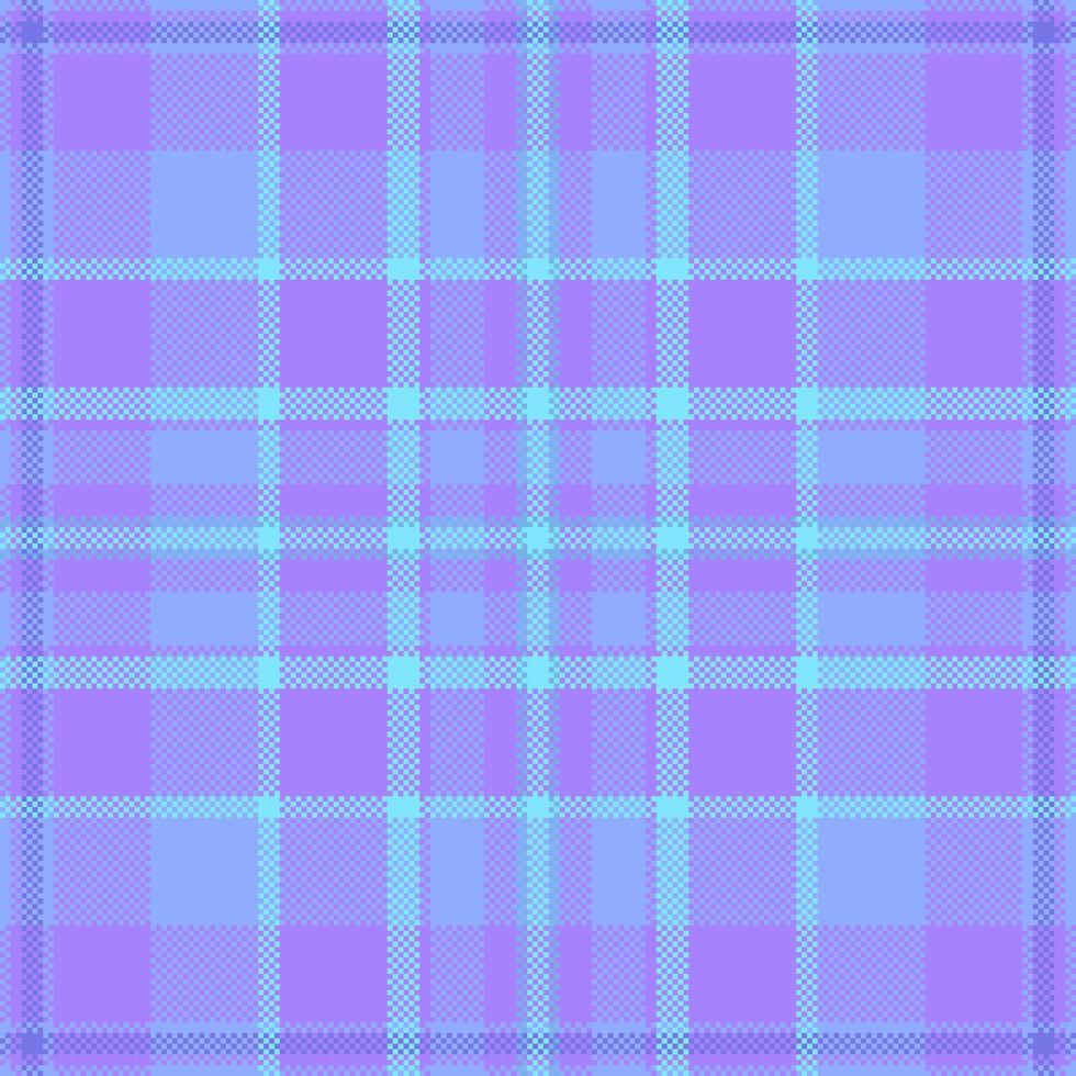 Girly pattern background texture, rich tartan check . Checks seamless textile plaid fabric in indigo and blue colors. vector