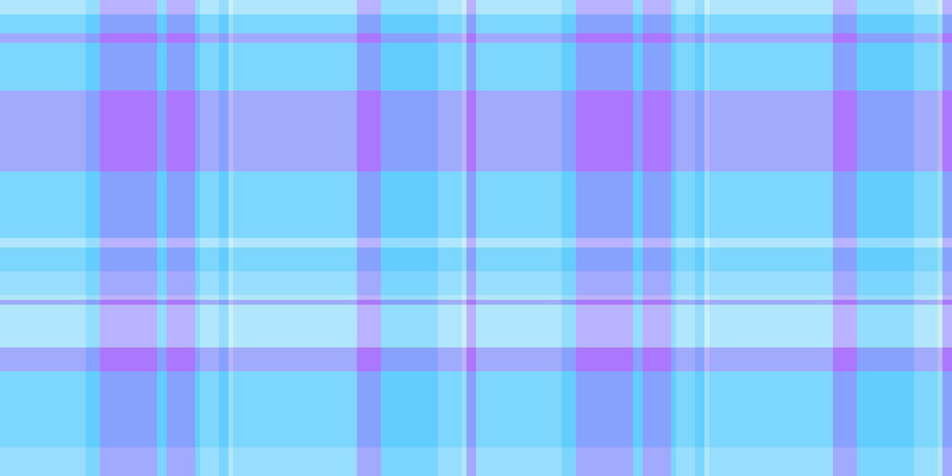 Greeting pattern background tartan, colourful textile plaid fabric. Drawing check texture seamless in cyan and blue colors. vector