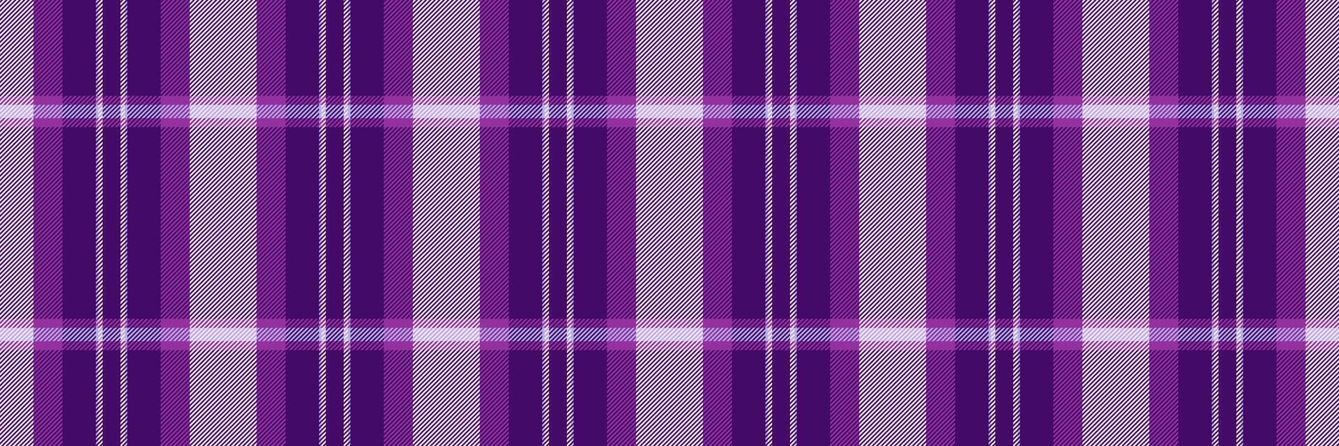 Newborn fabric pattern seamless, package textile tartan . Brand plaid check background texture in violet and light colors. vector