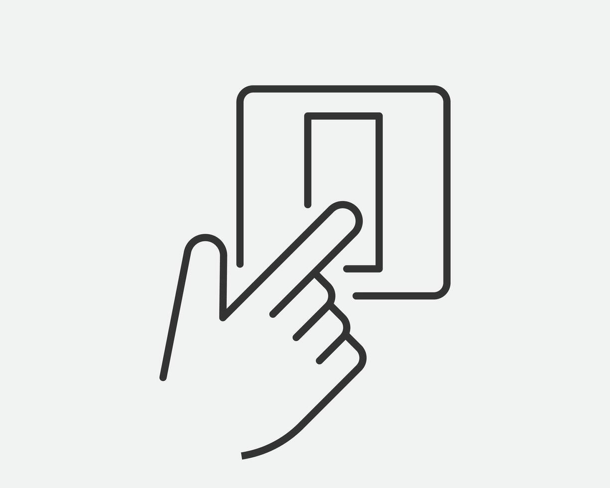 Light dimmer icon line trendy design. Electricity lamp saving energy sign. Black and white flat style. vector