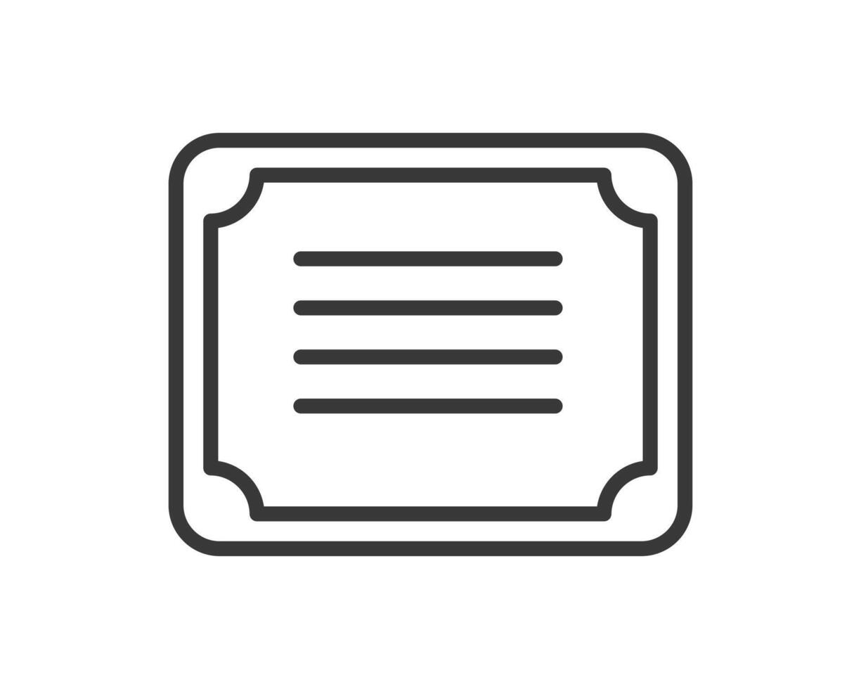 Quality certificate icon. Graduation degree diploma of university, college, school, other education training or course. Achievement or award document badge. vector