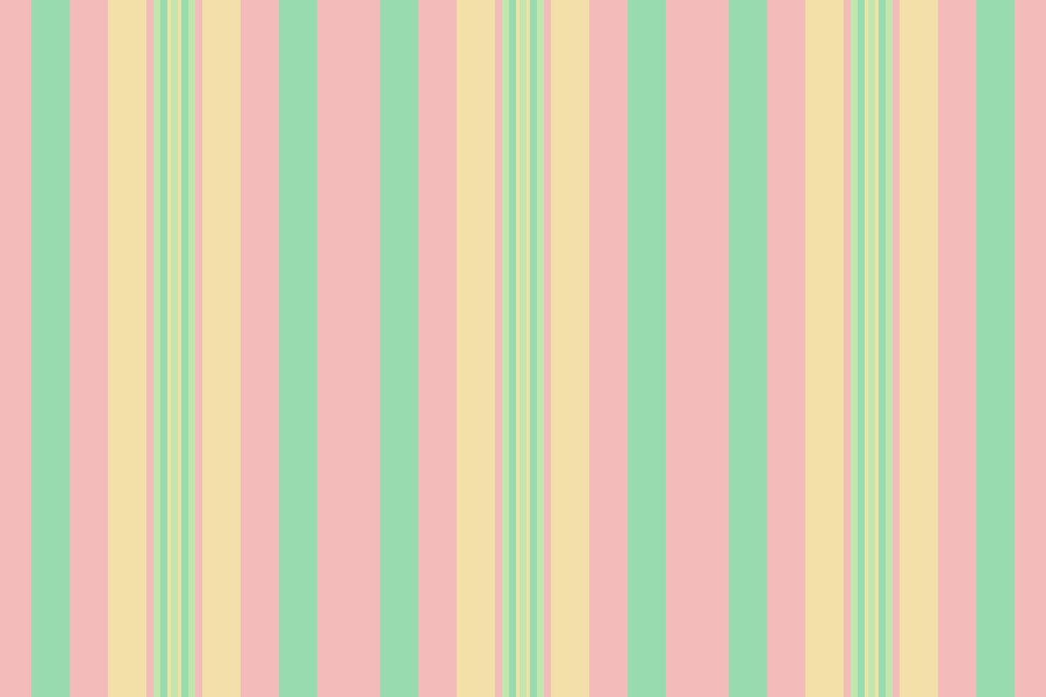 Sensual pattern stripe fabric, thanksgiving texture lines . Brazil background vertical textile seamless in light and green colors. vector