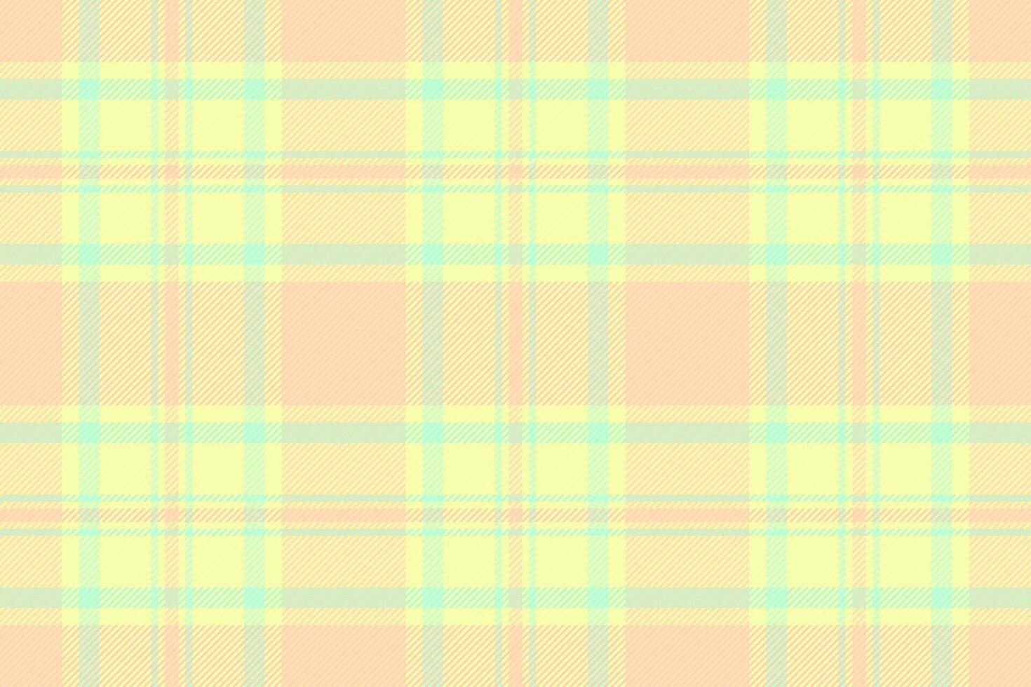 Yard pattern seamless plaid, magazine texture background tartan. Repetition textile check fabric in light and lime colors. vector