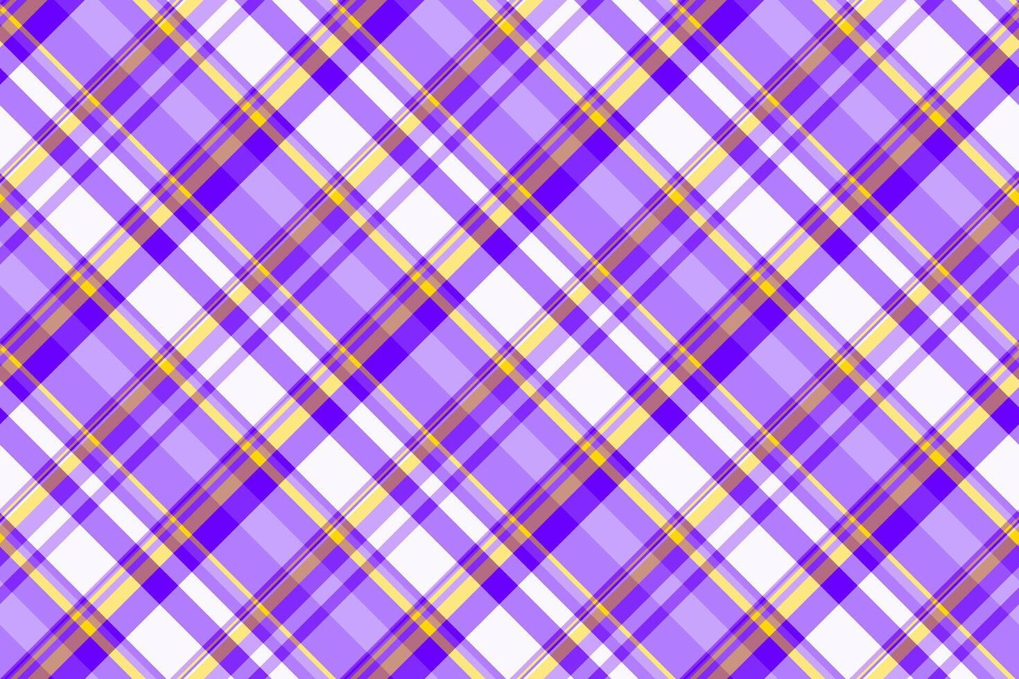Check tartan of fabric plaid seamless with a background pattern textile texture. vector