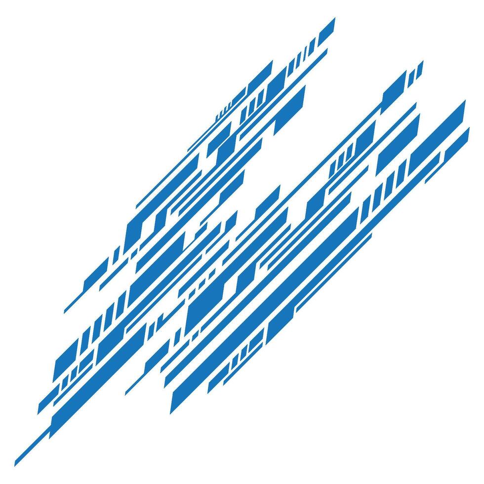 Sport car decal stripes cut stickers. Car tuning stickers, speed racing stripes vector