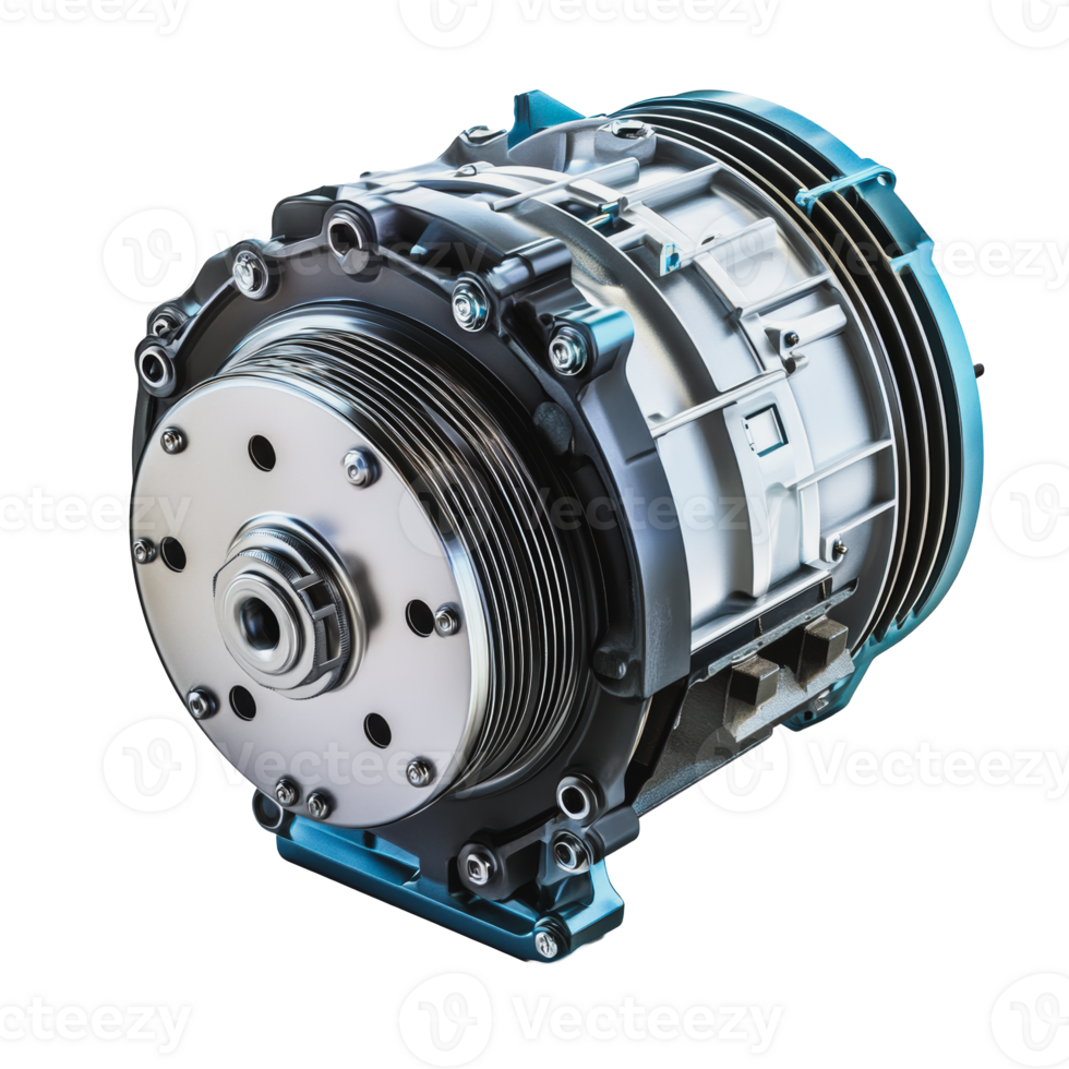'High-performance car AC compressor' png