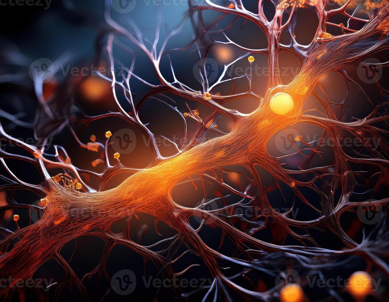 Microscopic Journey A Glimpse into the Vascular System photo