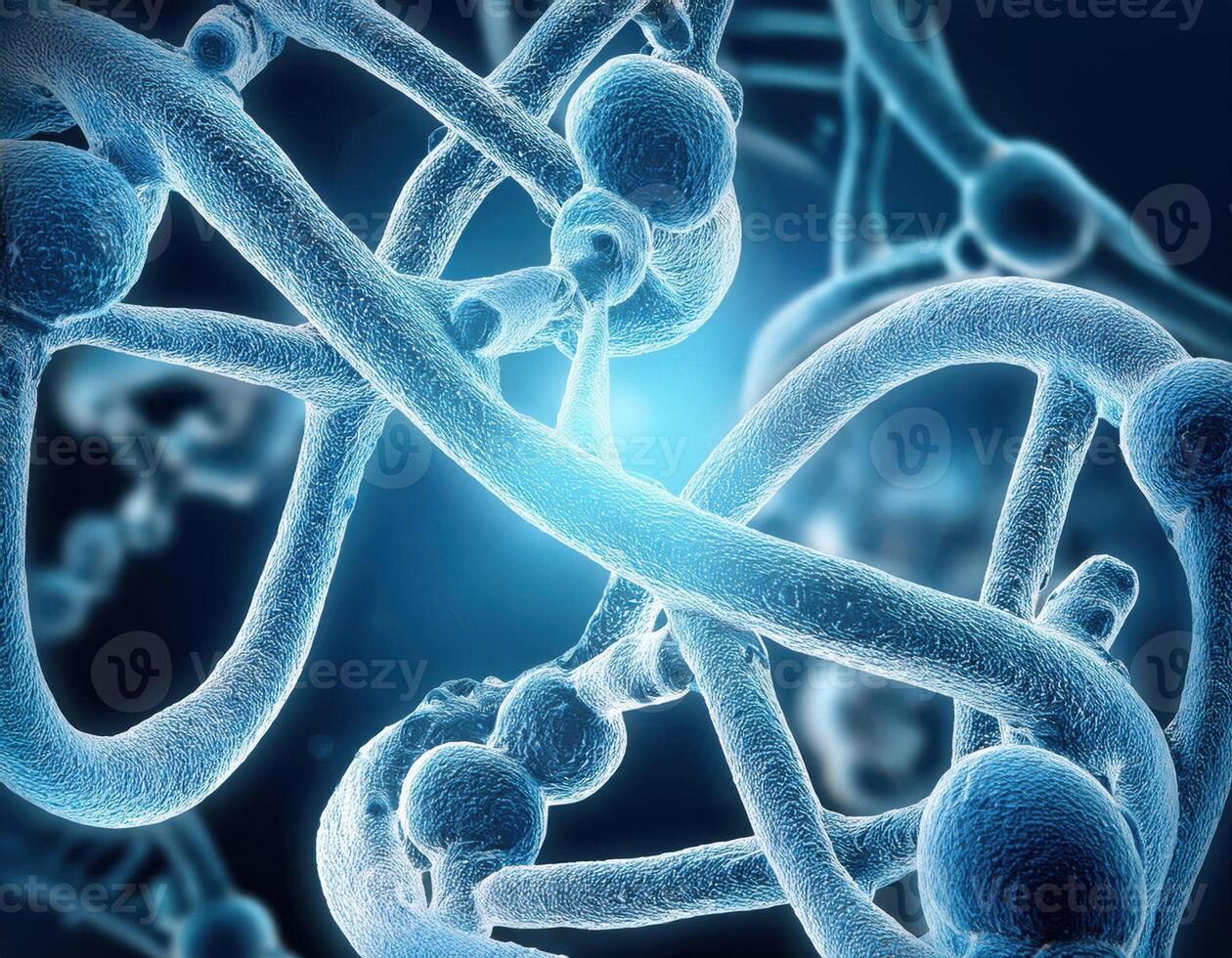 Human Cell Genetic Structure Close Up photo