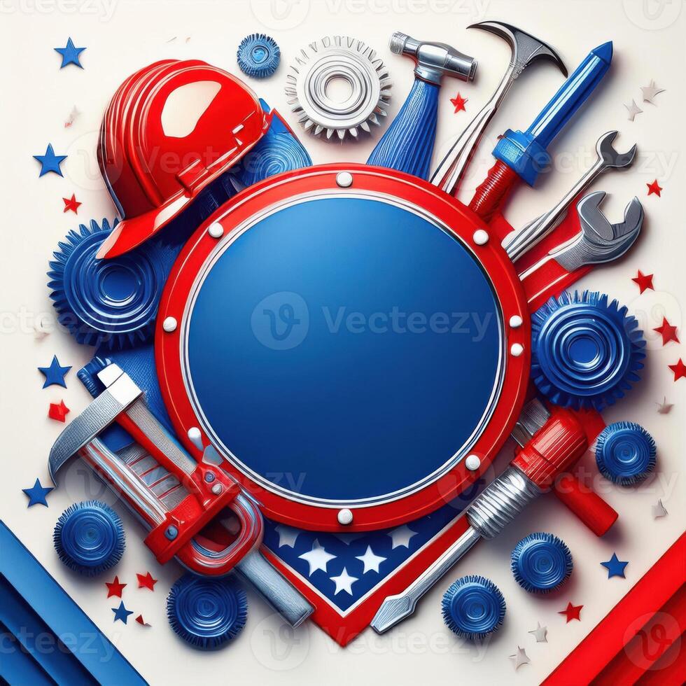 Labor Day Tools and Mechanical Parts photo