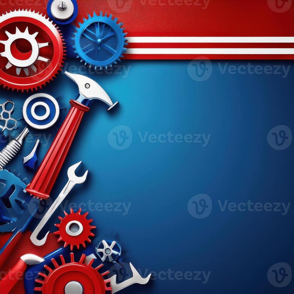 Labor Day Tools and Mechanical Parts photo