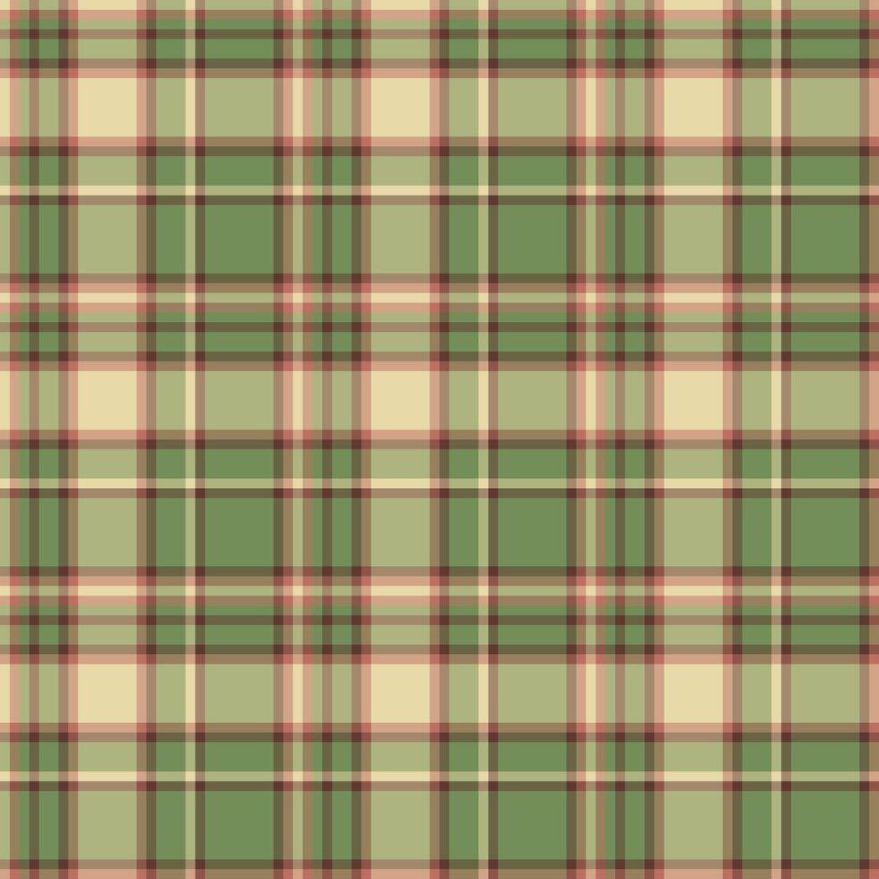 Plaid seamless pattern. background of textile ornament. Flat fabric design. vector