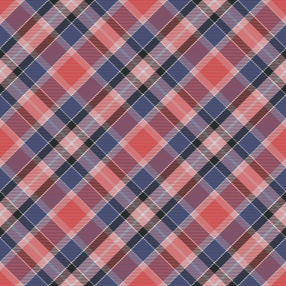 Plaid pattern seamless. Check fabric texture. Stripe square background. textile design. vector