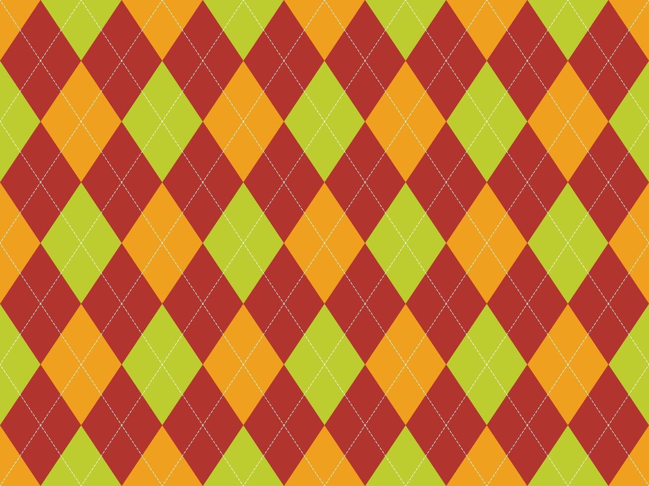Argyle pattern seamless. Fabric texture background. Classic argill ornament vector