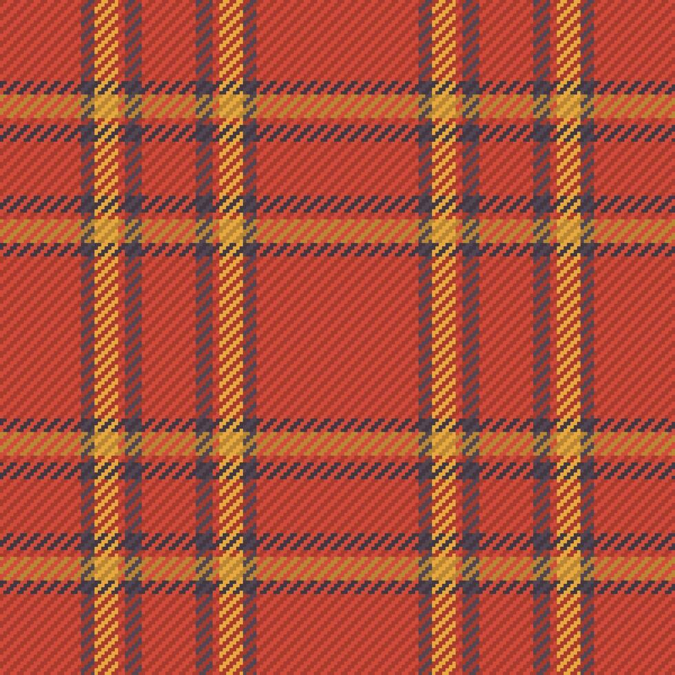 Seamless pattern of scottish tartan plaid. Repeatable background with check fabric texture. backdrop striped textile print. vector