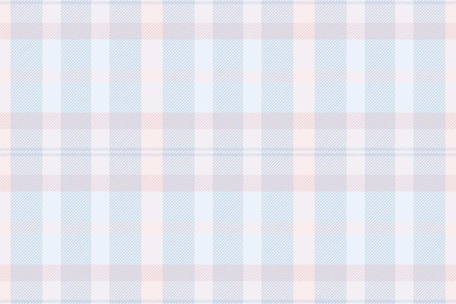 Mosaic textile tartan texture, present check seamless plaid. Doodle pattern background fabric in white and light colors. vector