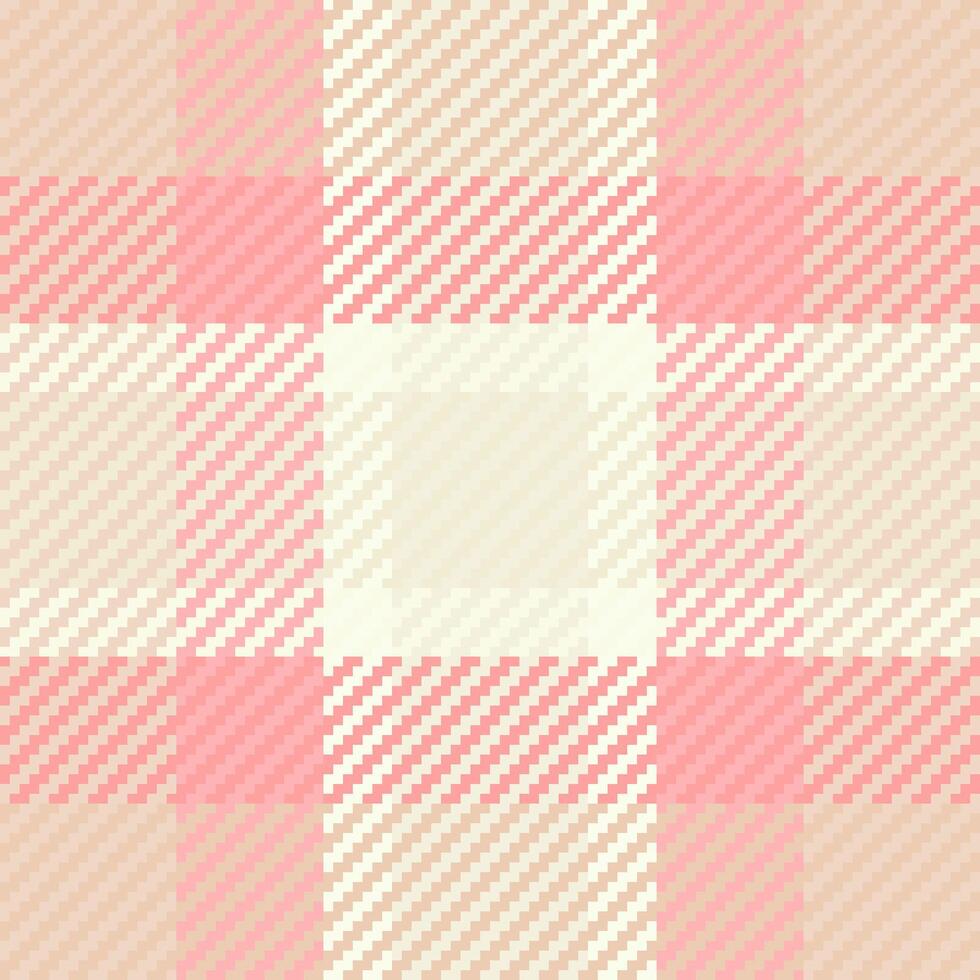 Textile design of textured plaid. Checkered fabric pattern swatch for shirt, dress, suit, wrapping paper print, invitation and gift card. vector