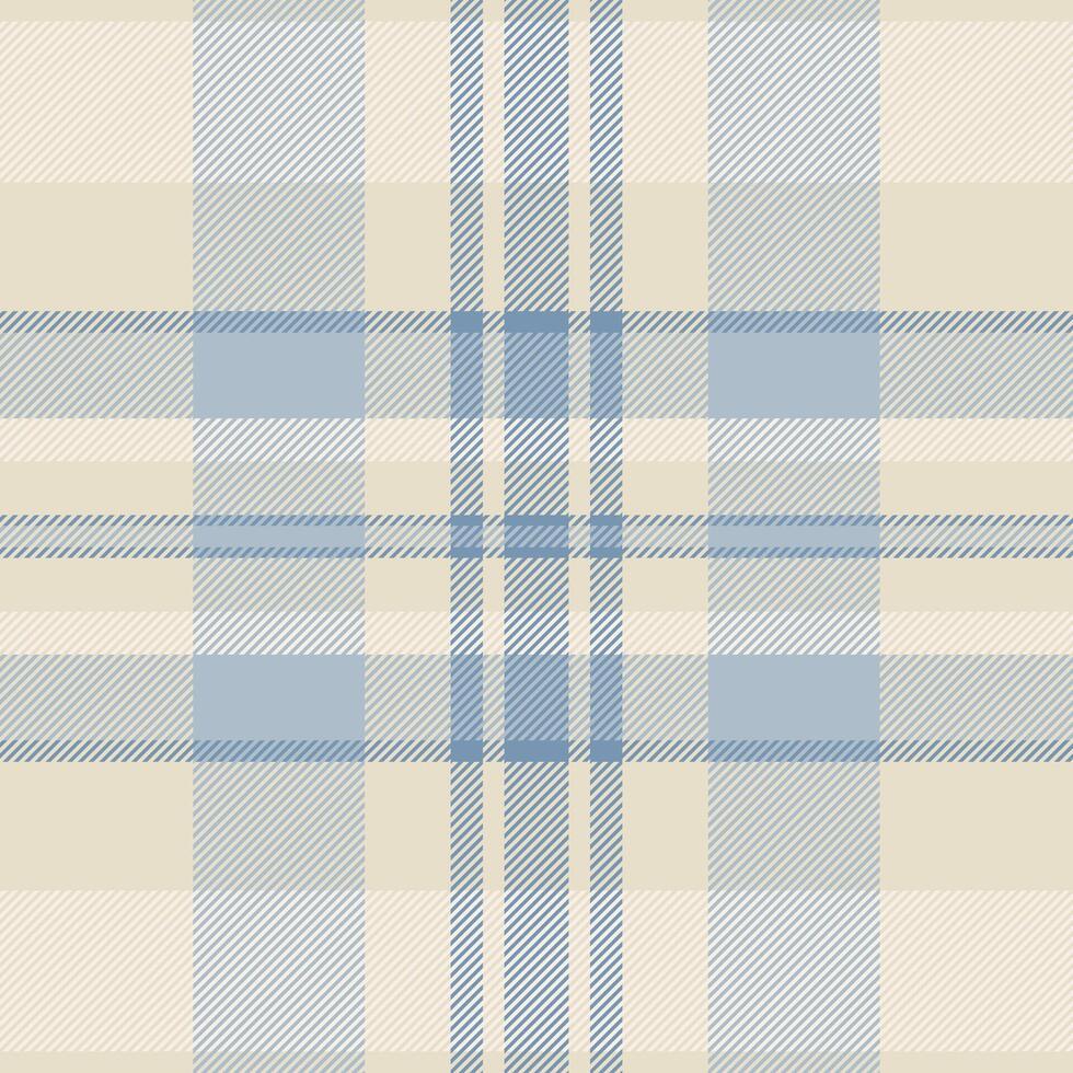 Textile design of textured plaid. Checkered fabric pattern swatch for shirt, dress, suit, wrapping paper print, invitation and gift card. vector