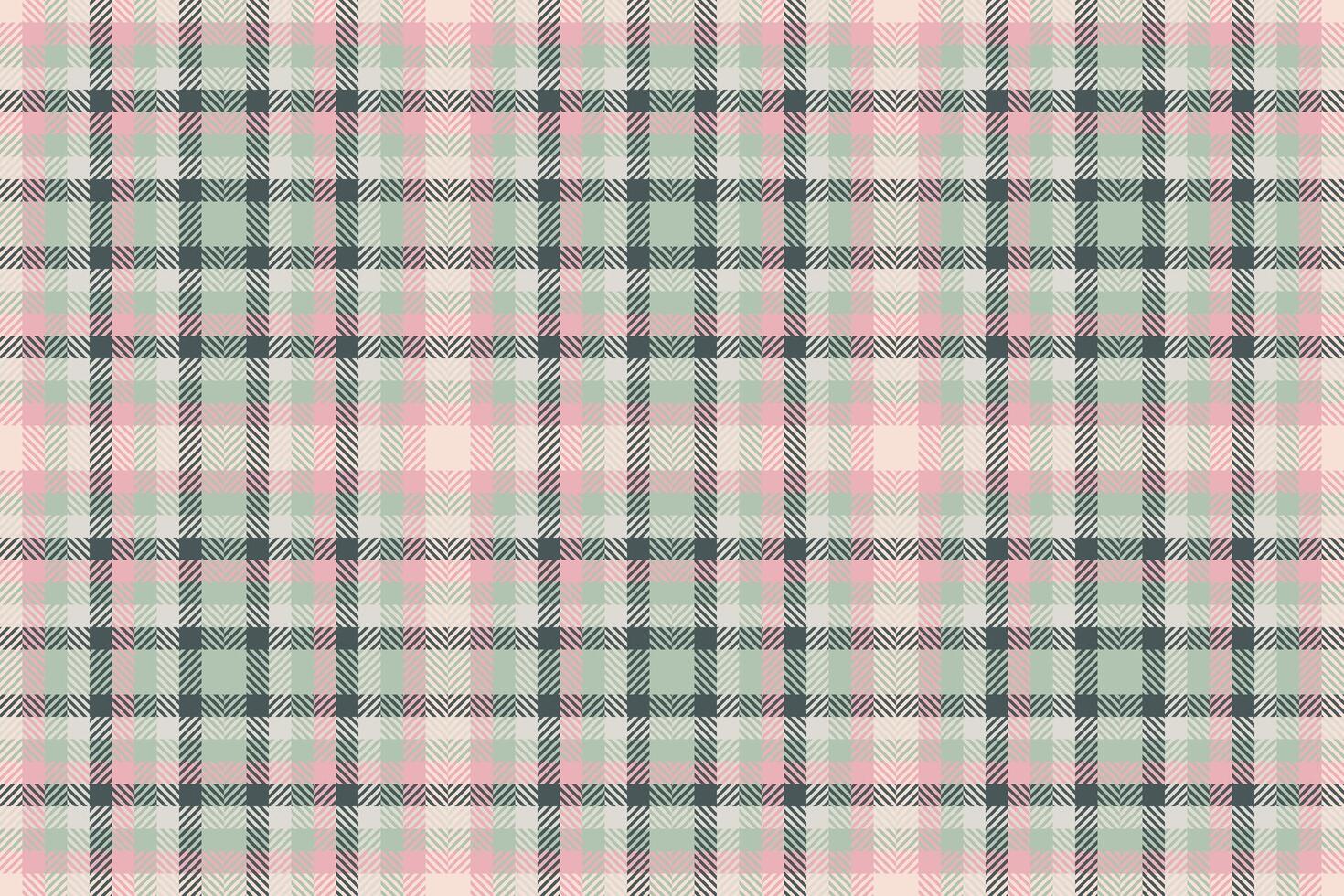 Empty fabric plaid, japan textile pattern tartan. Figure texture background seamless check in pastel and light colors. vector