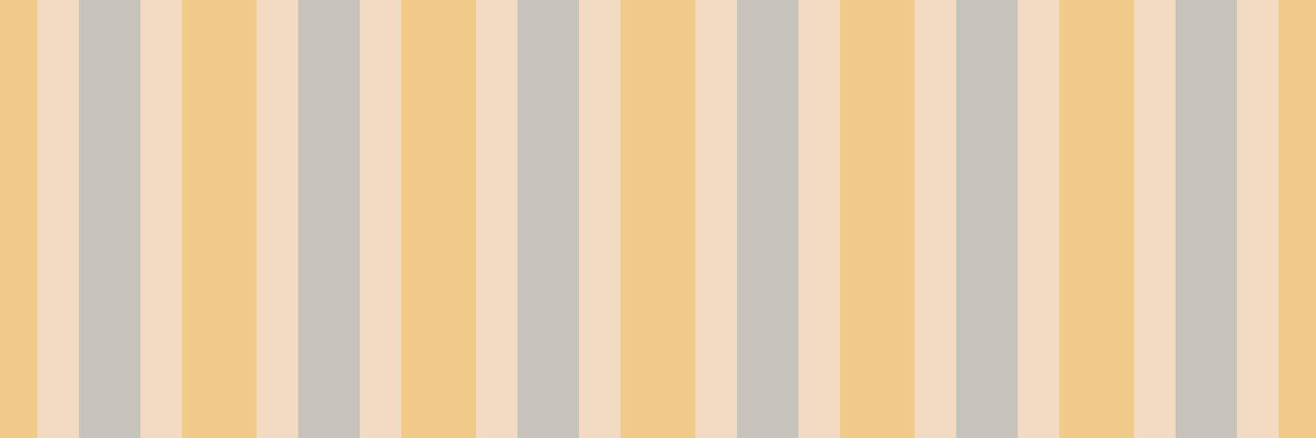 Celebrate seamless textile texture, back stripe lines background. Hat pattern fabric vertical in light and amber colors. vector