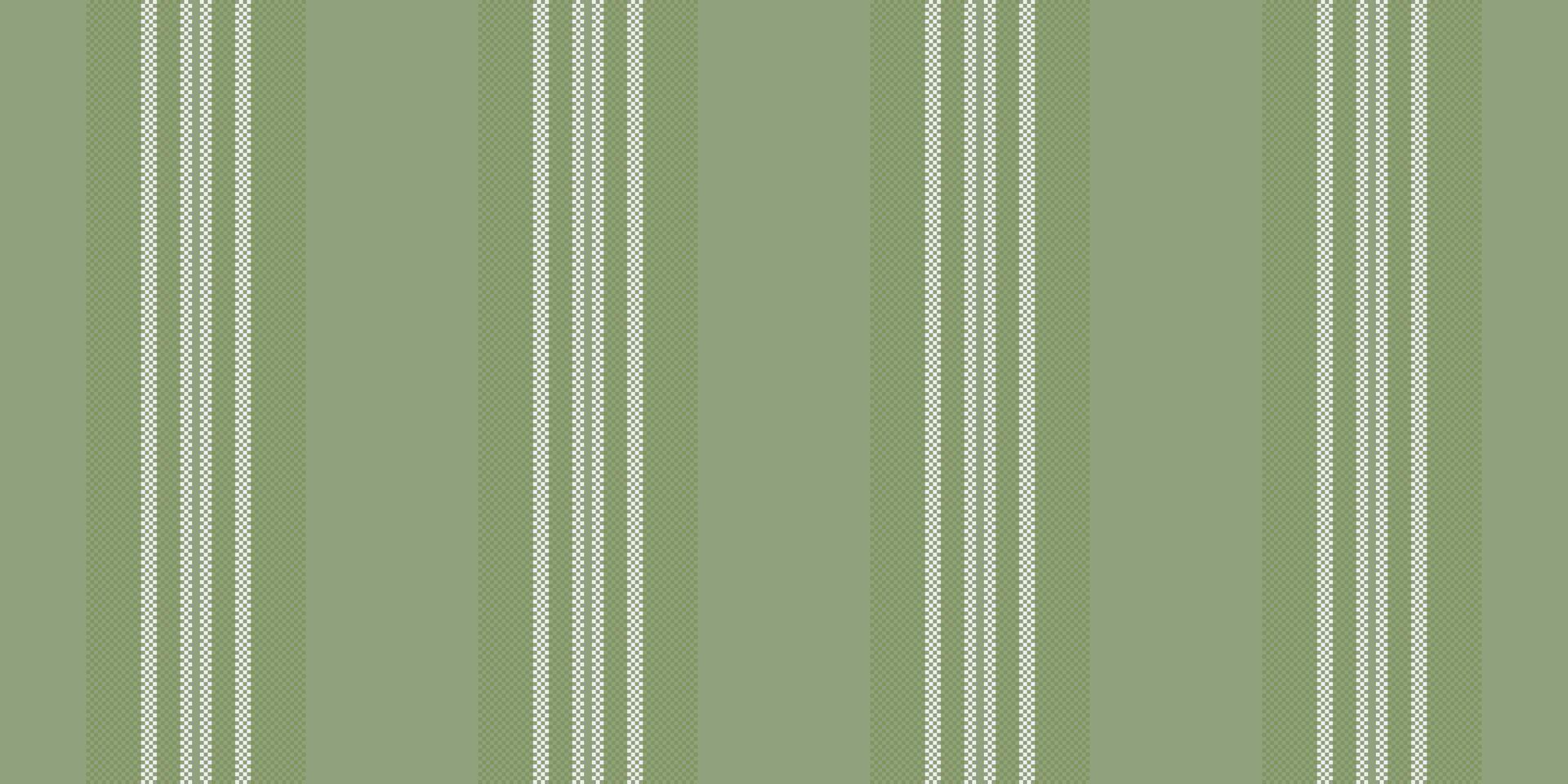Complexity fabric seamless, panel pattern background texture. Paint stripe textile lines vertical in pastel and green colors. vector