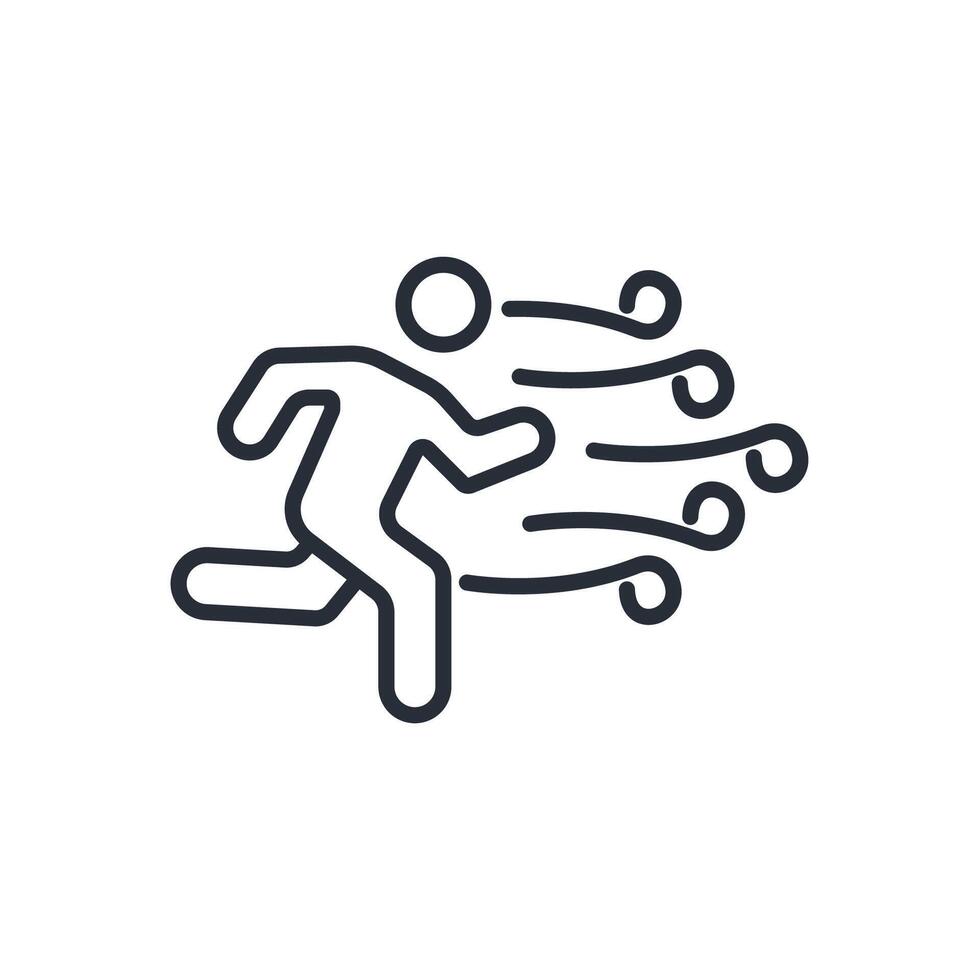 Wind icon. .Editable stroke.linear style sign for use web design,logo.Symbol illustration. vector