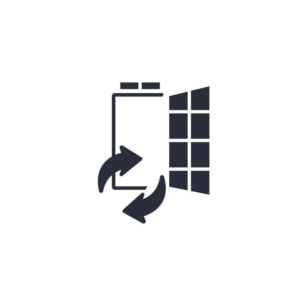 Ventilation icon. .Editable stroke.linear style sign for use web design,logo.Symbol illustration. vector