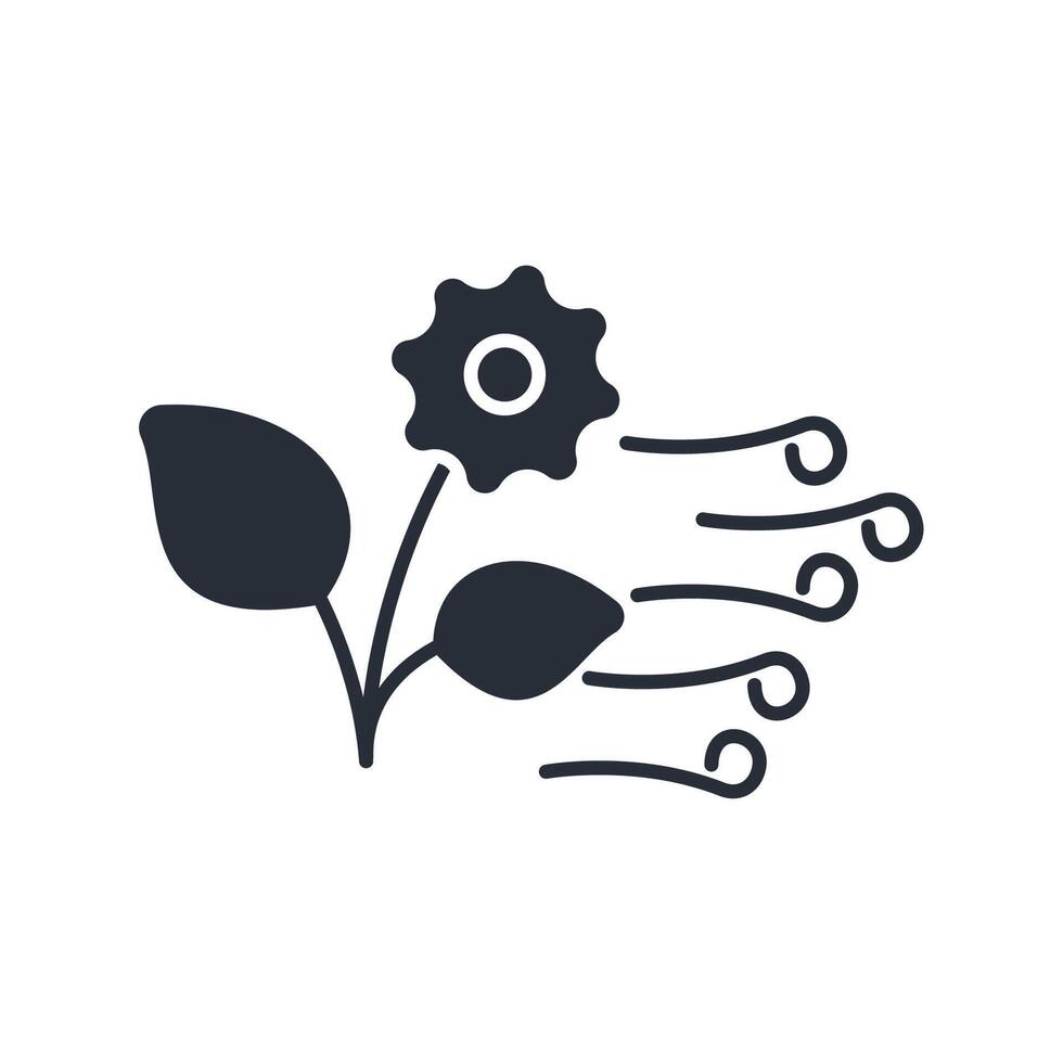 Spring icon. .Editable stroke.linear style sign for use web design,logo.Symbol illustration. vector