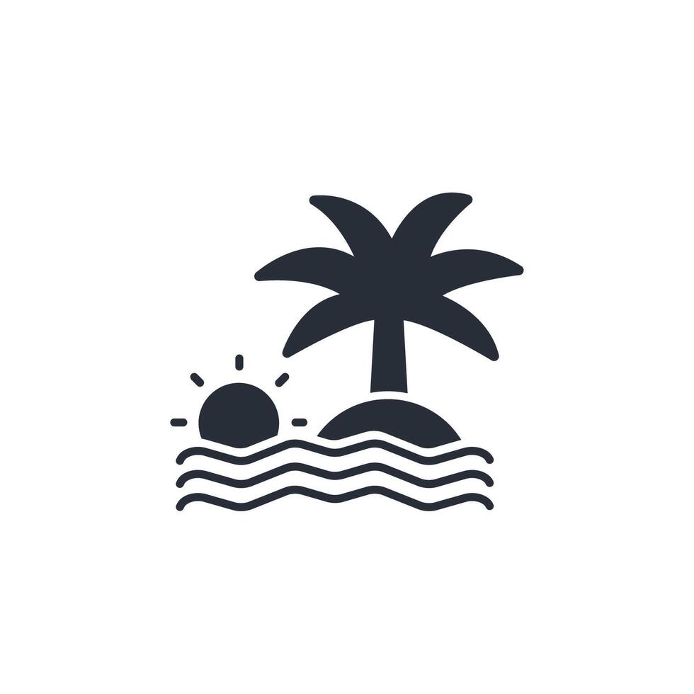 Sunset icon. .Editable stroke.linear style sign for use web design,logo.Symbol illustration. vector
