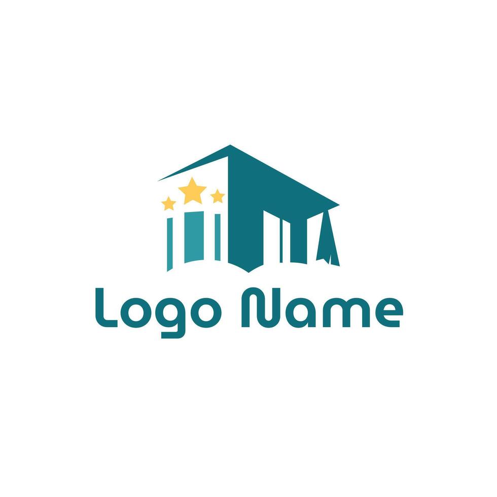 Education company Logo Design Template Illustration vector