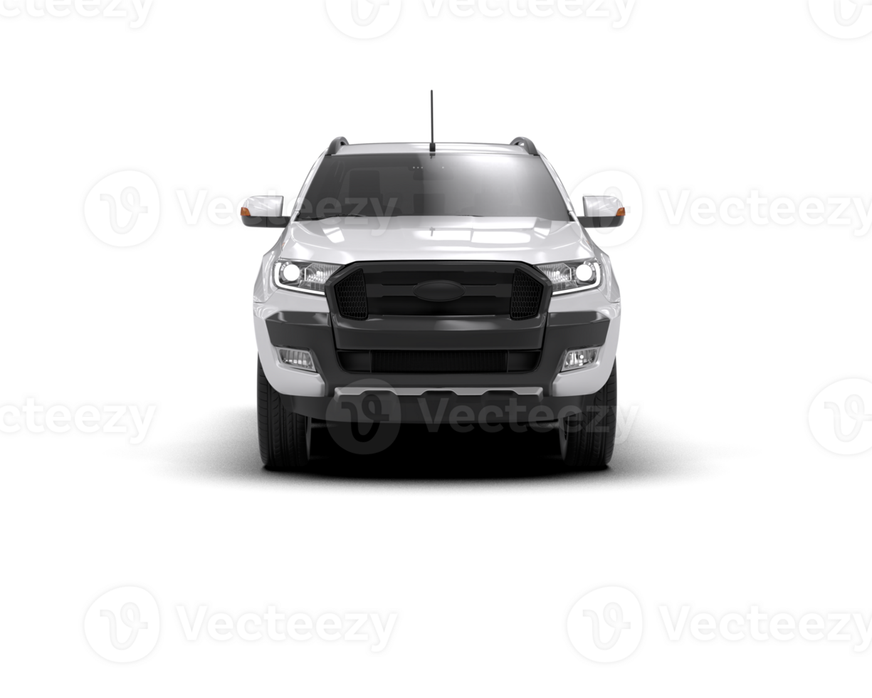 Modern car isolated on background. 3d rendering - illustration png