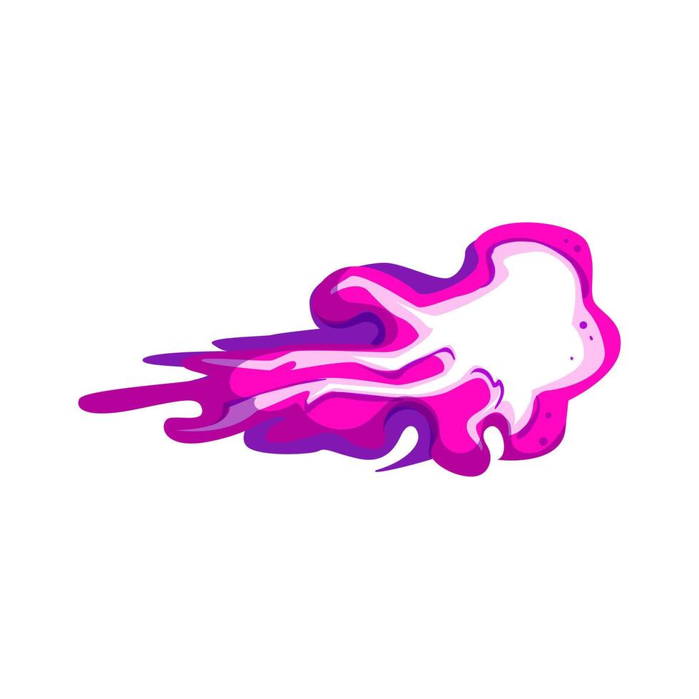 technology laser gun beam cartoon illustration vector