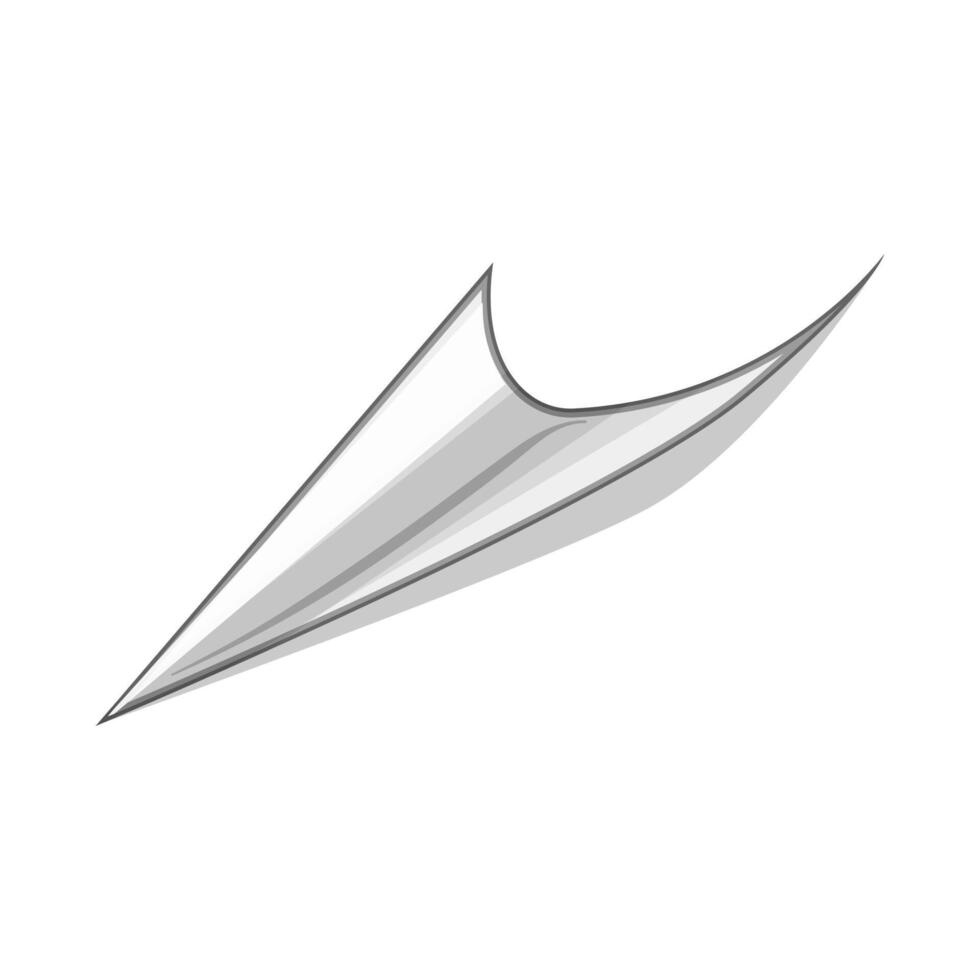 motion flip effect cartoon illustration vector