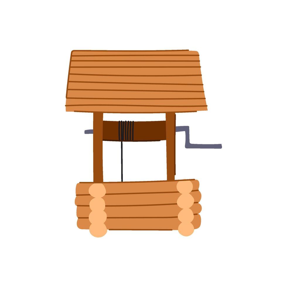 testing well water cartoon illustration vector